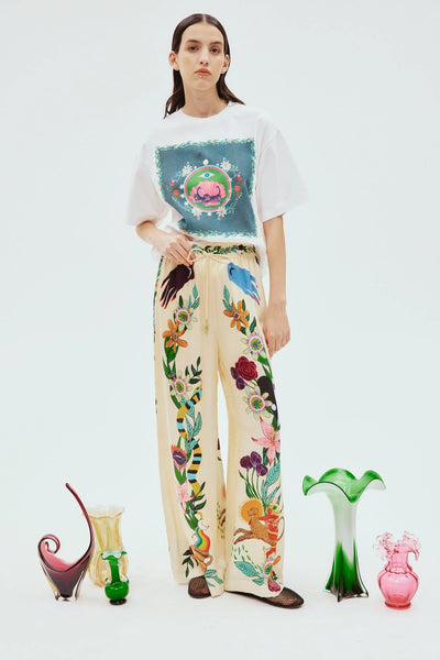 Oversized  Flower Shirt And Pants