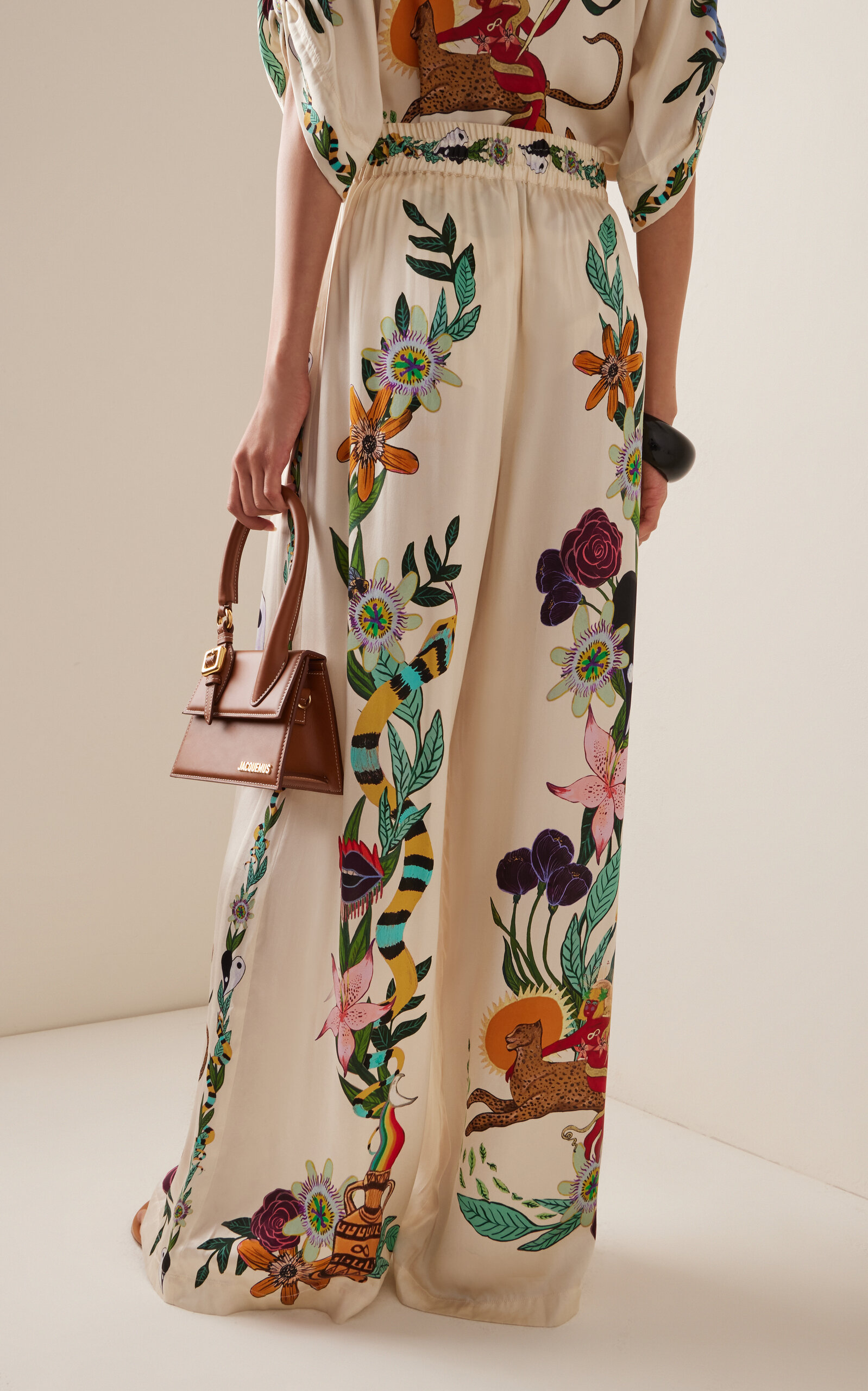 Oversized  Flower Shirt And Pants