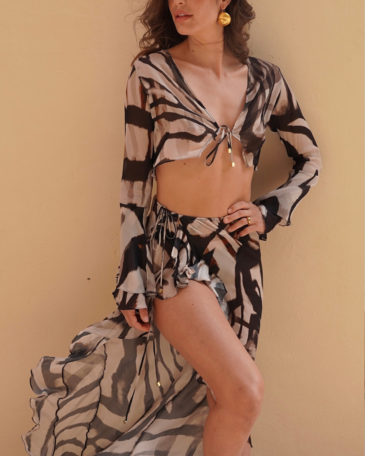 Beach Vacation Bikinis and Cover Up Tops