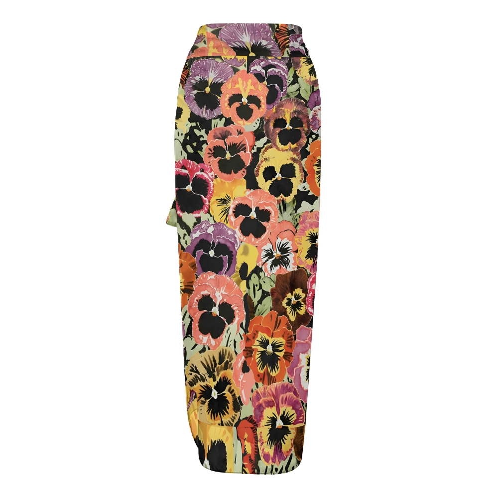 Floral art Women's Printed One Piece Swimsuits and Cover Ups