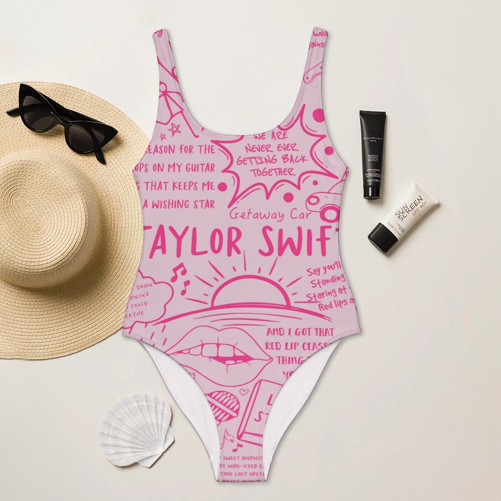 Taylor Swift One Piece Swimsuit