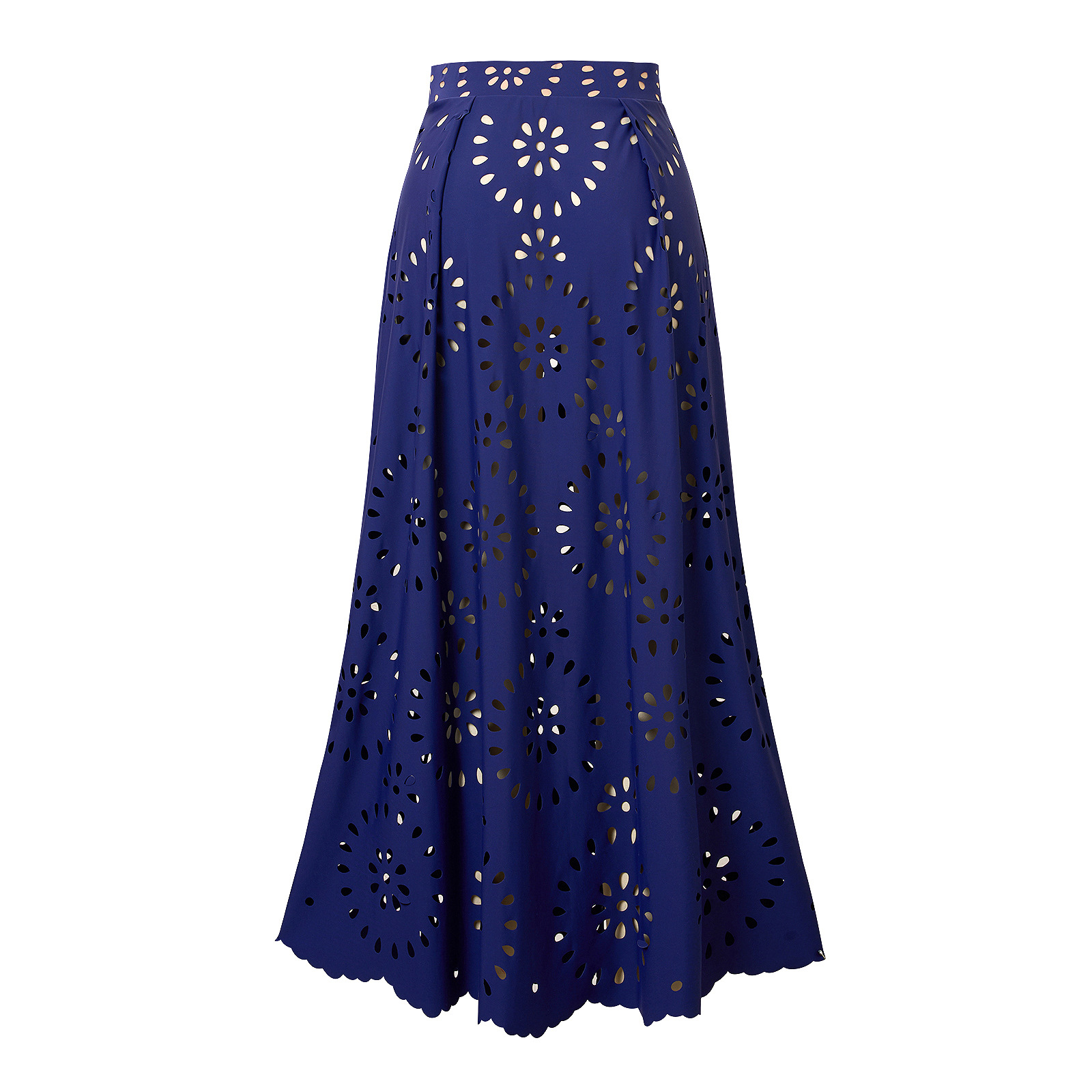 Red Flower Hollow Lace Swimsuit Skirt Resort Wear