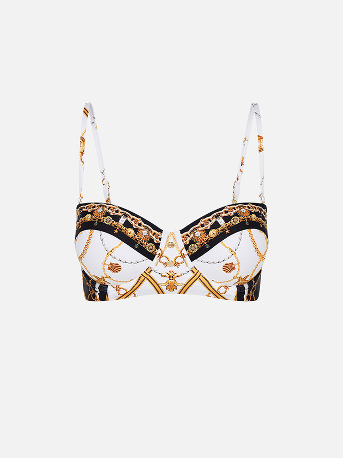 Printed One Piece and Pants Swimwear