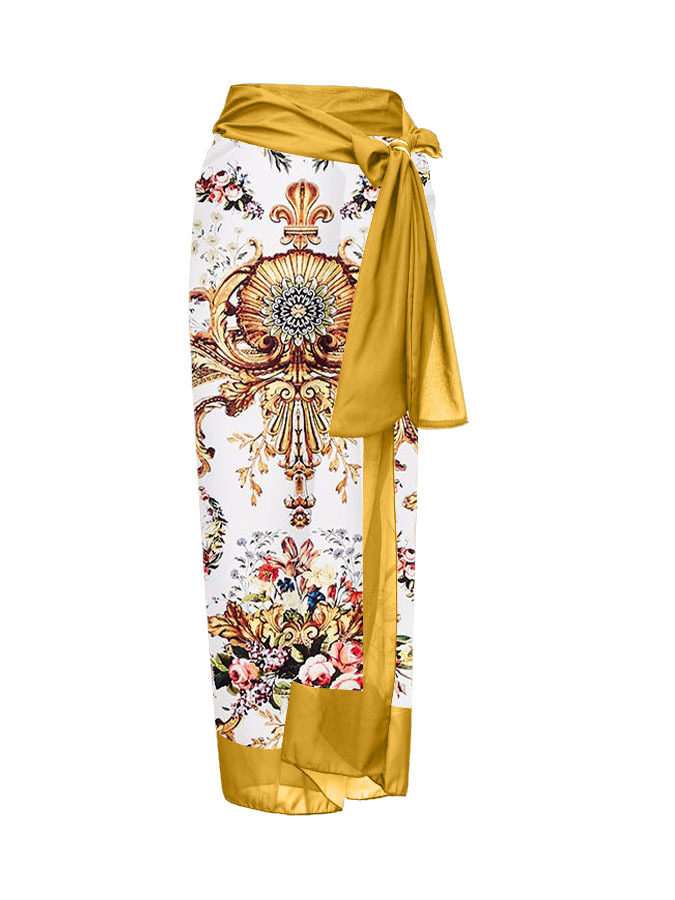 Fashion Print One Piece Swimsuit