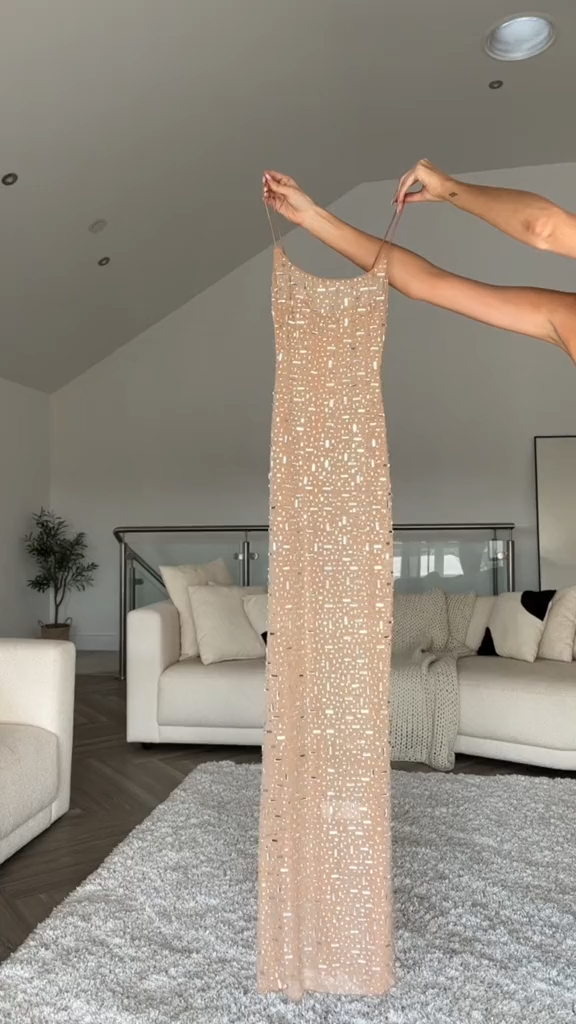 Sling Strap Sparkly and Sexy Mermaid Party Dress