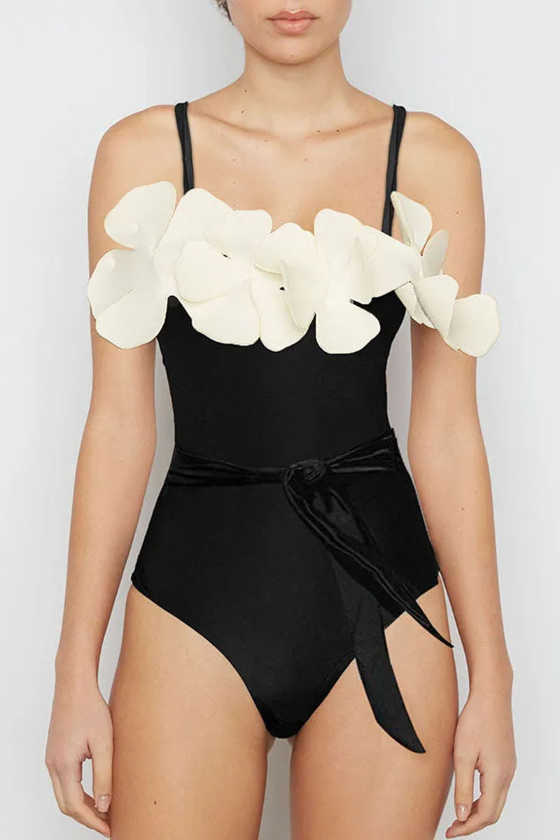 3D Floral Swimsuits