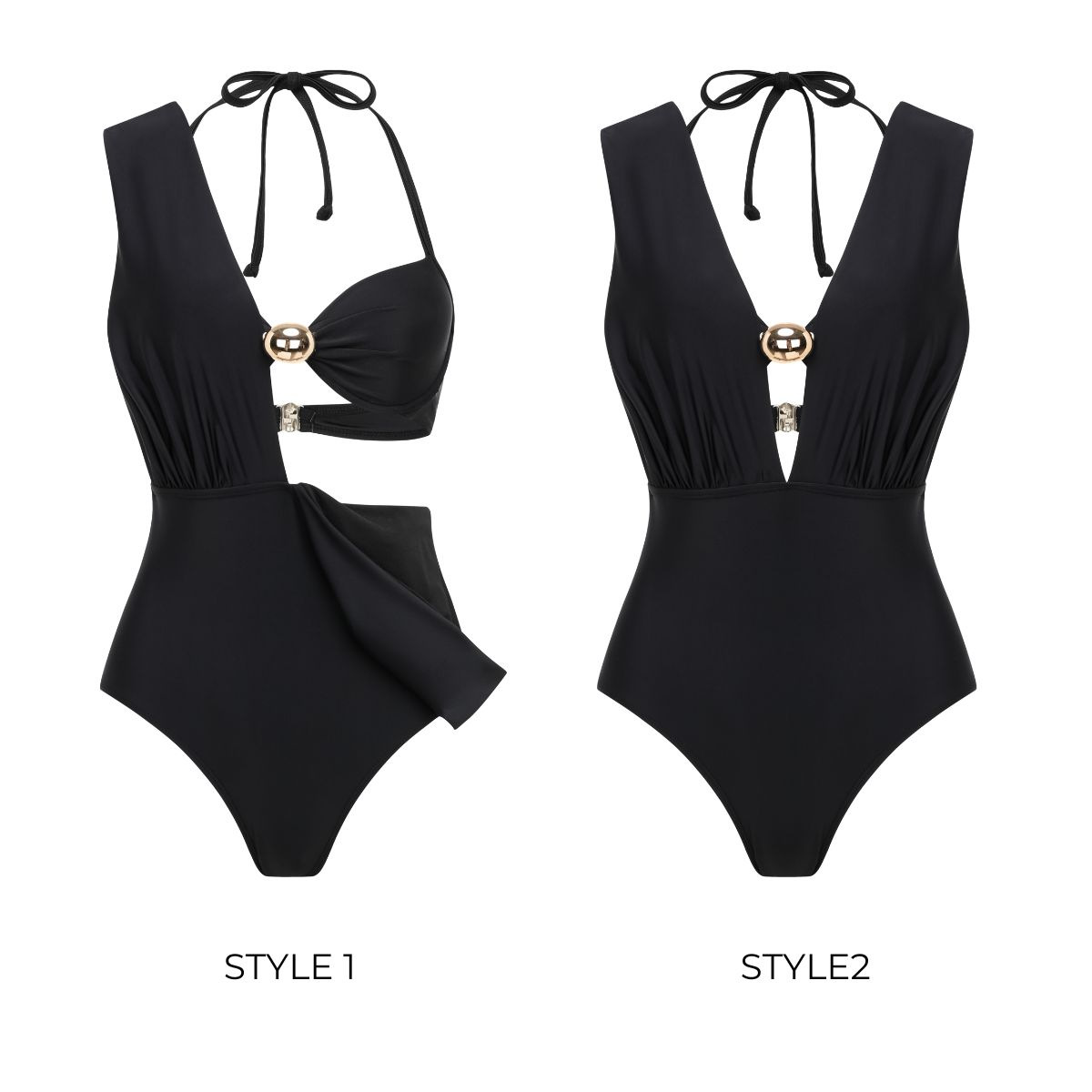 Sexy multi-wear one-piece swimsuit