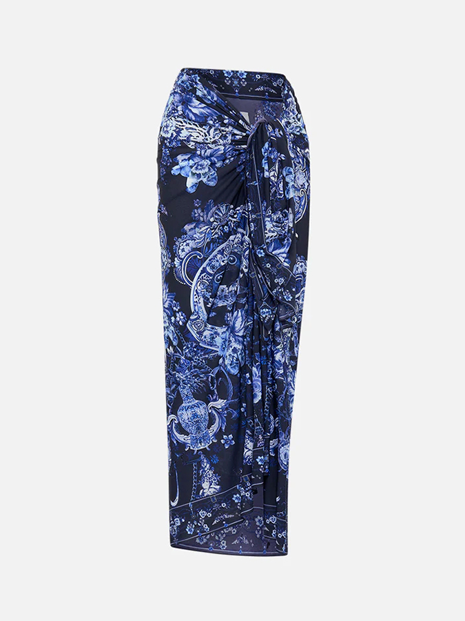 Printed One Piece and Sarong