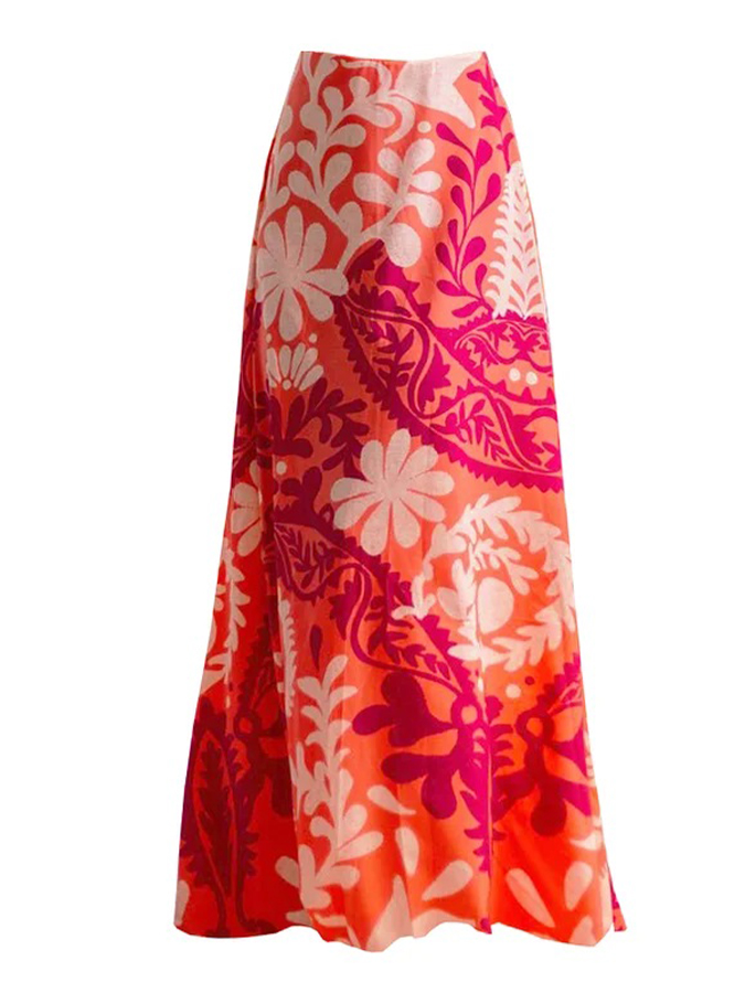 Ruffle Sleeves Printed Swimsuit And Cover Up