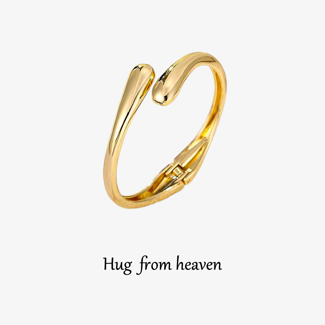Hug From Heaven Adjustable Cuff Bracelet