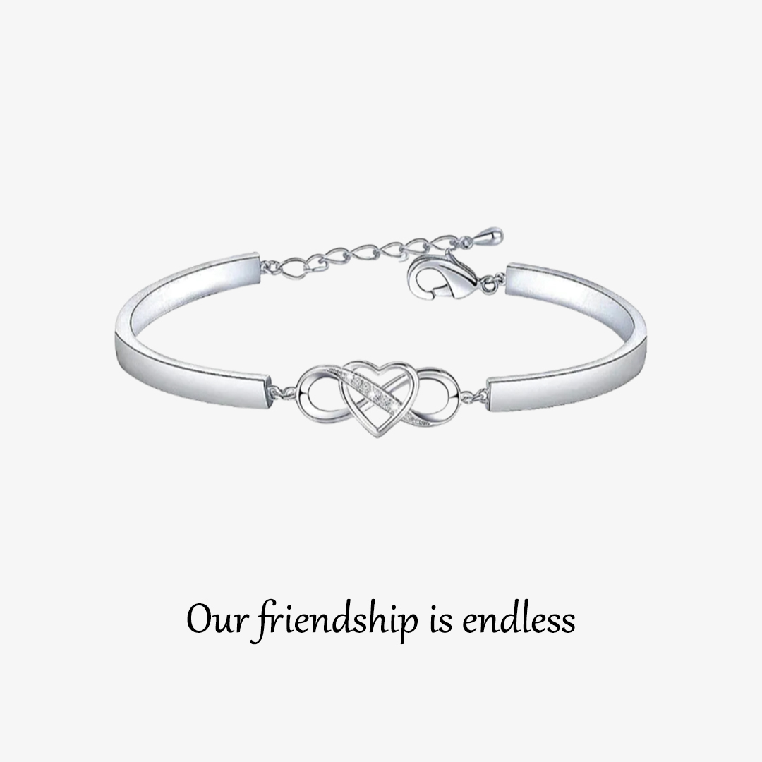 For Friend - Our friendship Is Endless Infinity Bracelet