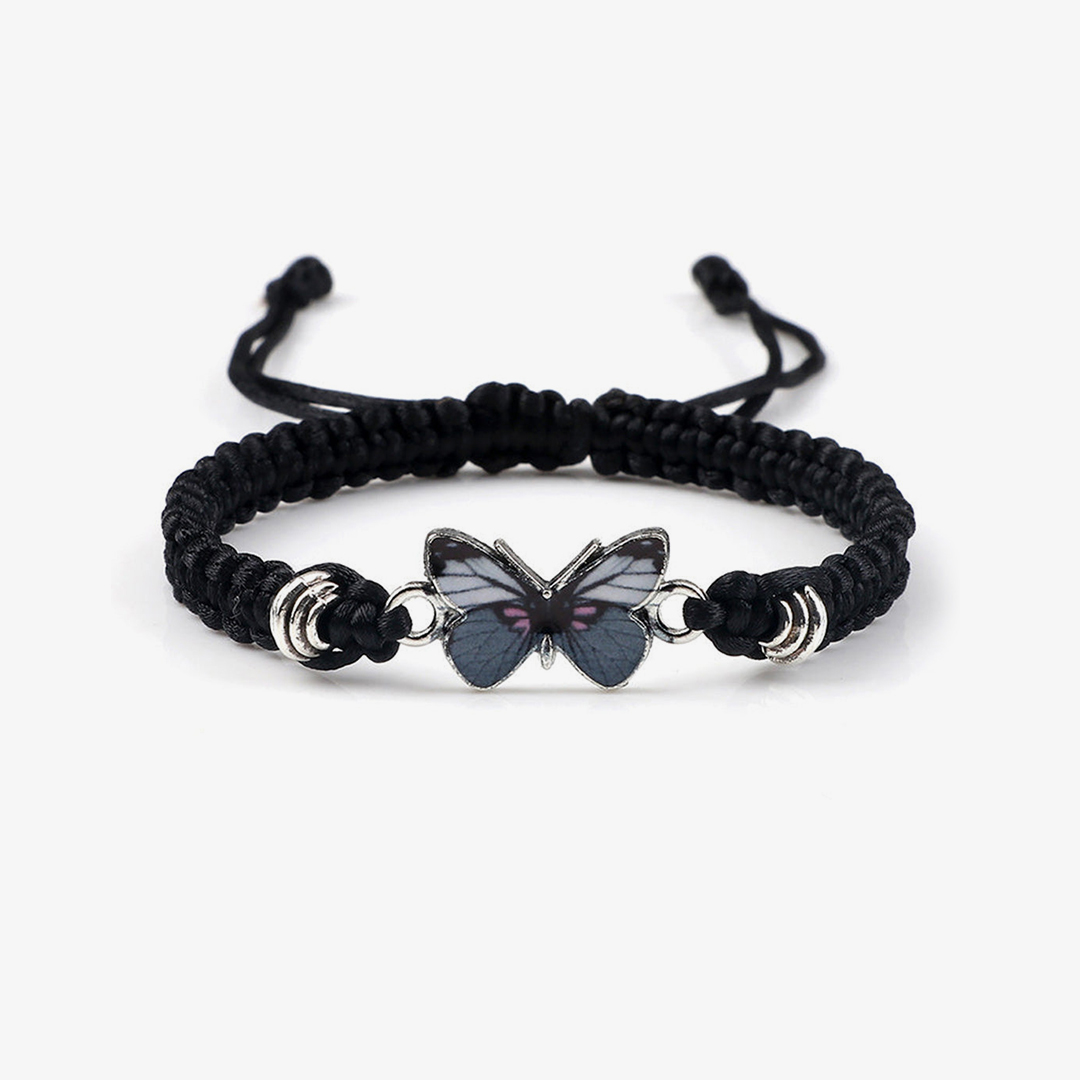 For Besties- We’ve Survived Too Many Storms Butterfly Bracelet