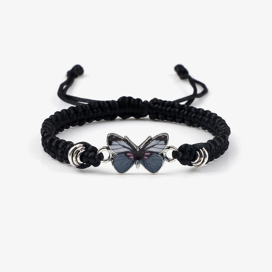 For Besties- We’ve Survived Too Many Storms Butterfly Bracelet