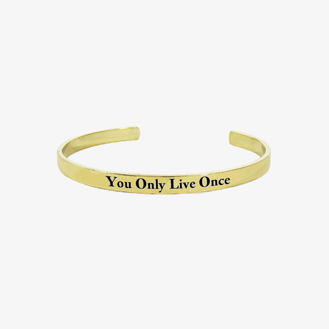 For Self - You Only Live Once Bracelet