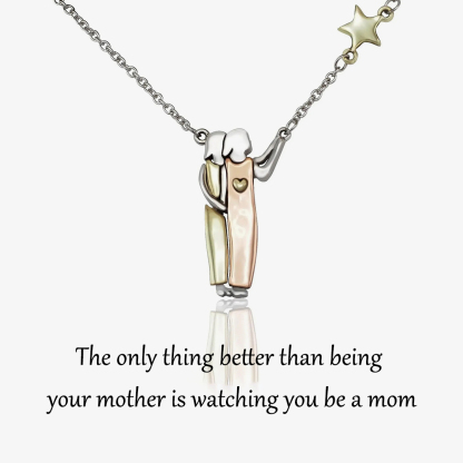For daughter - Watching You Be A Mom Is Even Better Star Pendant Necklace