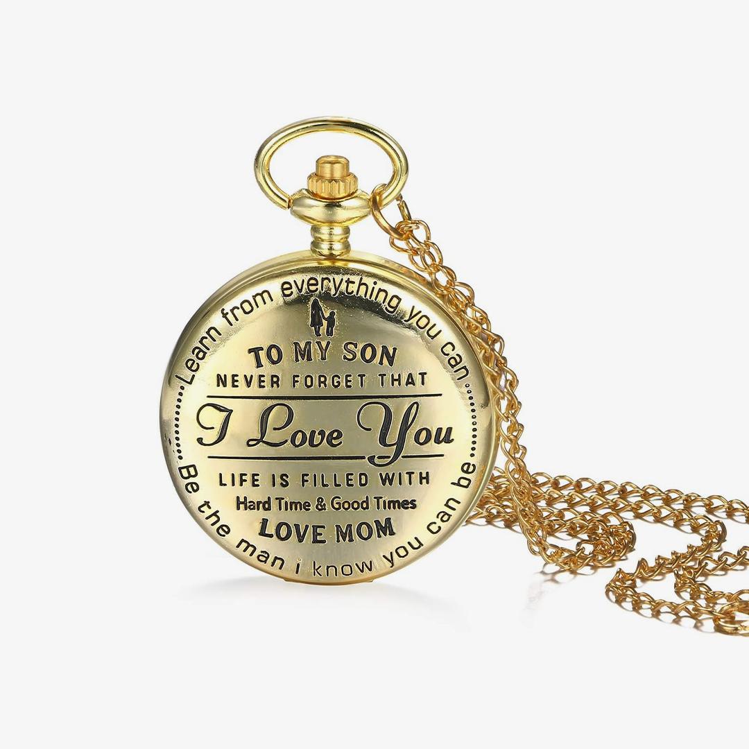 Best Gift For Son - Luxury Vintage Pocket Watch