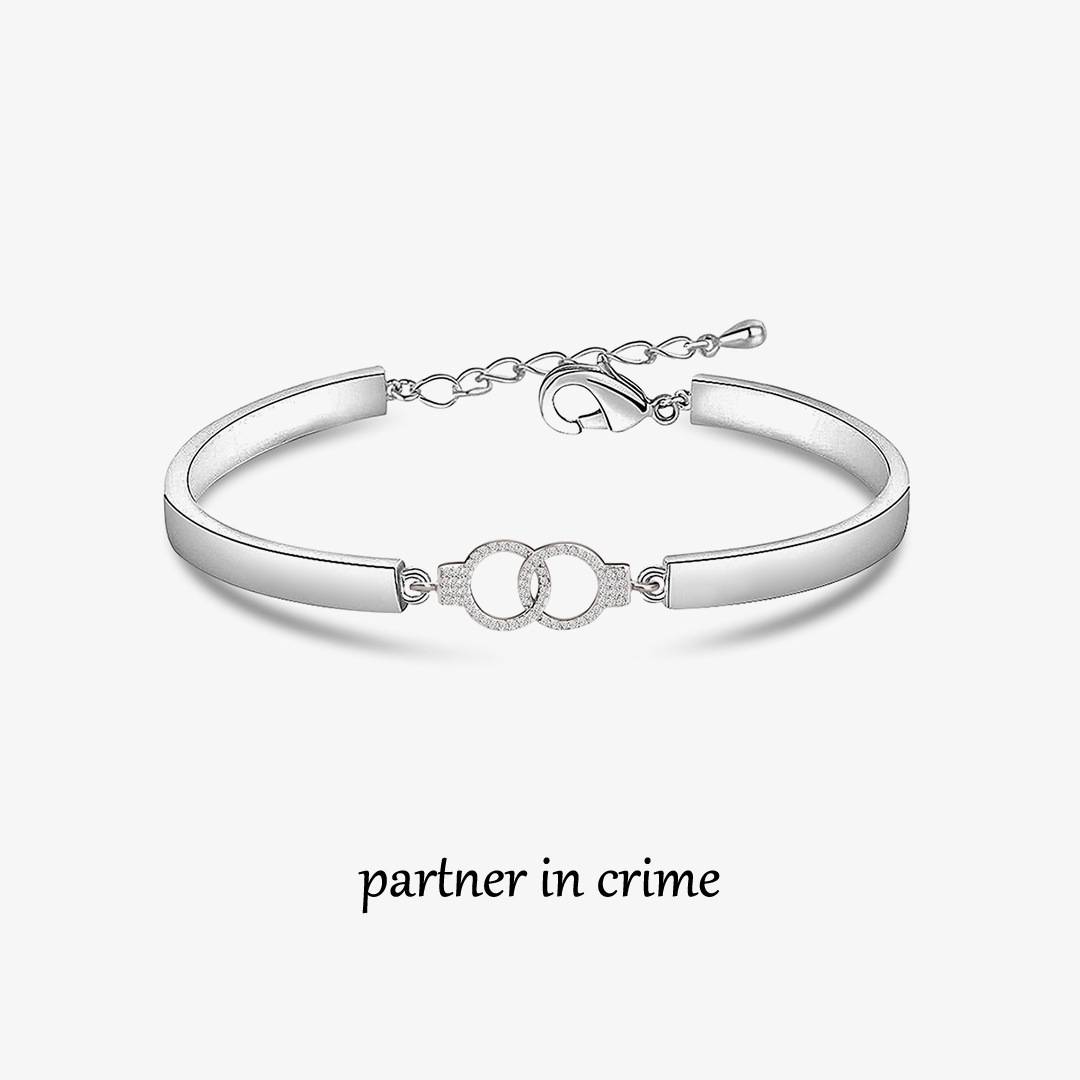 For Friends - Partner in Crime Handcuffs Bracelet
