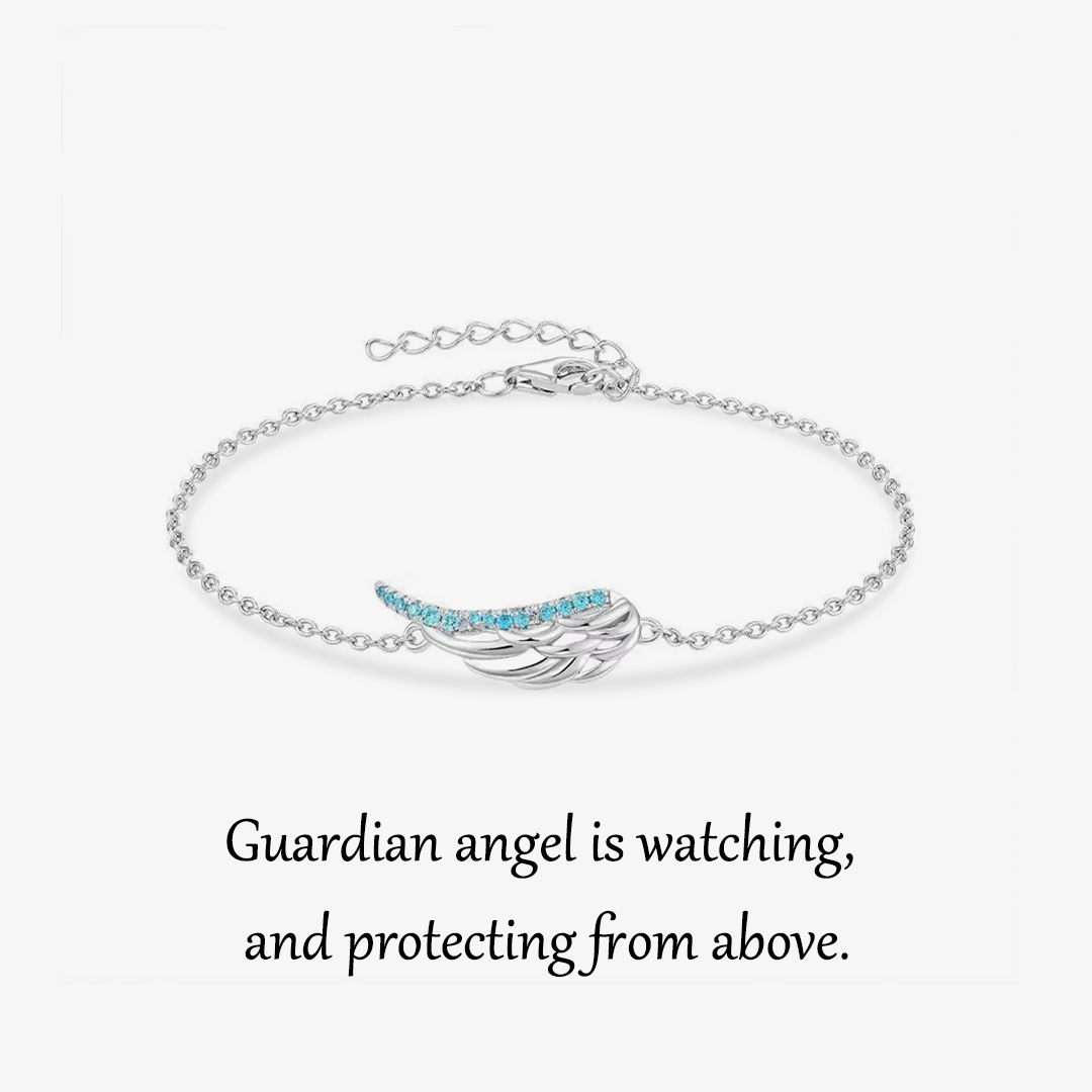 Hug From Heaven Ring Blue Bracelet