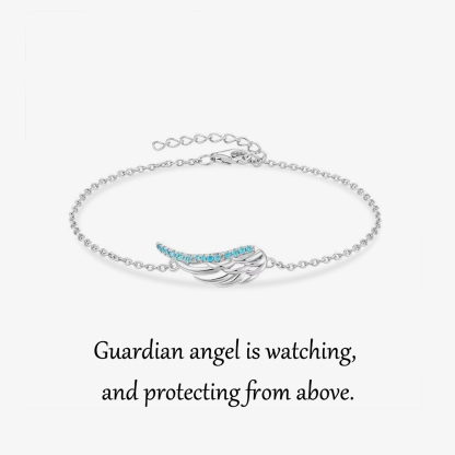 Hug From Heaven Ring Blue Bracelet