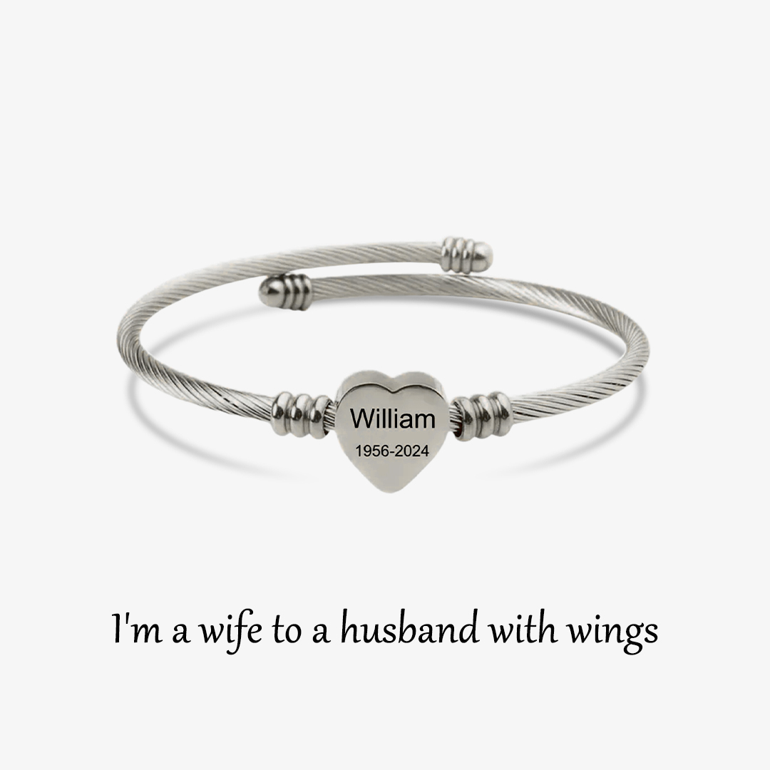 Personalized Name&Date Memorial Bracelet