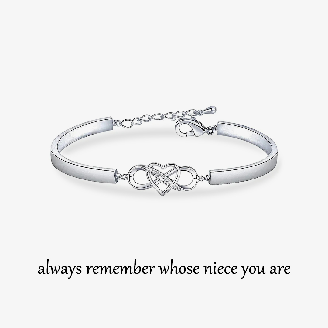 For niece - Remember whose niece you are Infinity Bracelet