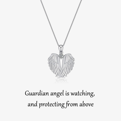 Memorial Angel Wings Necklace