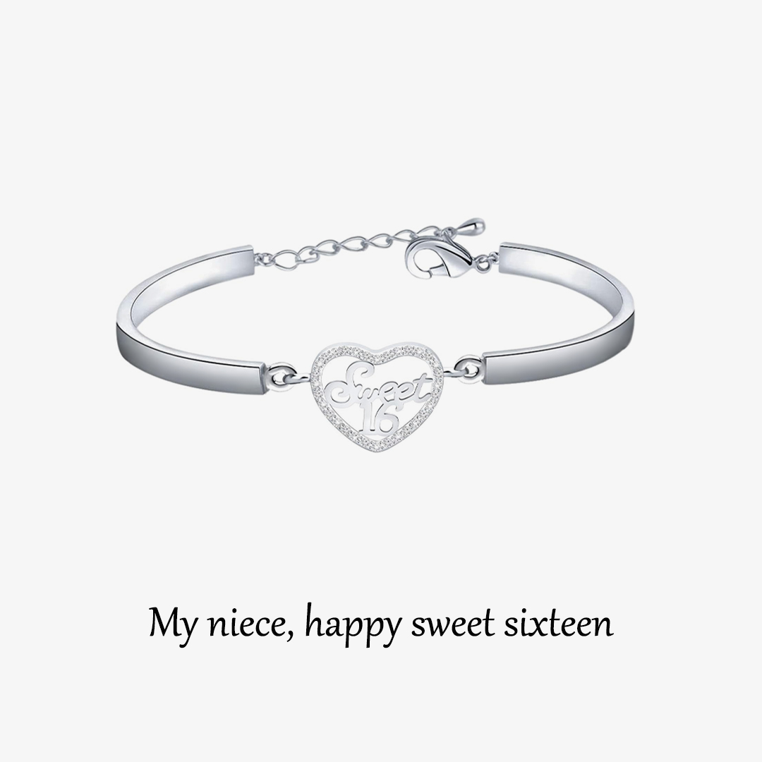 For niece - Love You Always And Forever Sweet 16 Bracelet