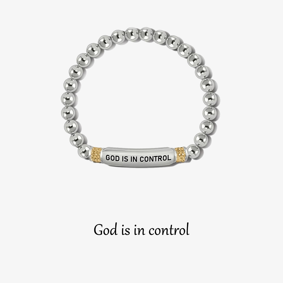 God is in Control Bracelet,