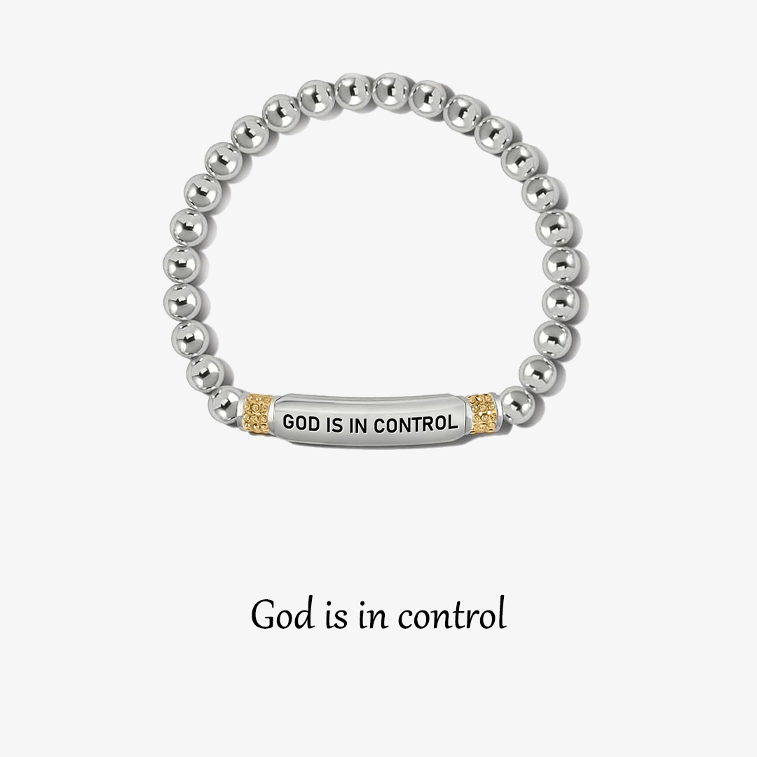 God is in Control Bracelet,