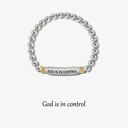 God is in Control Bracelet,