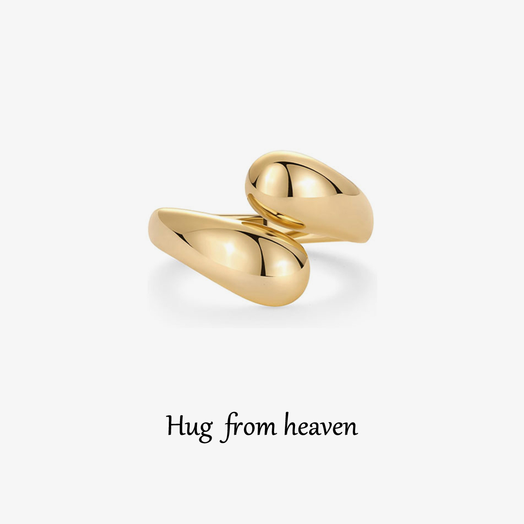 Hug From Heaven Chunky Open Ring