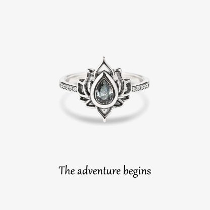 The adventure begins Lotus Ring