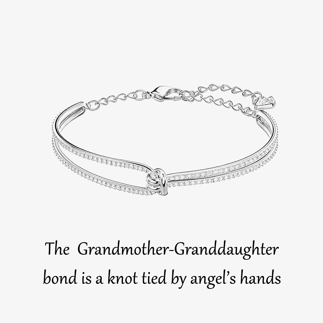 Grandmother And Granddaughter Forever Linked Together Bracelet