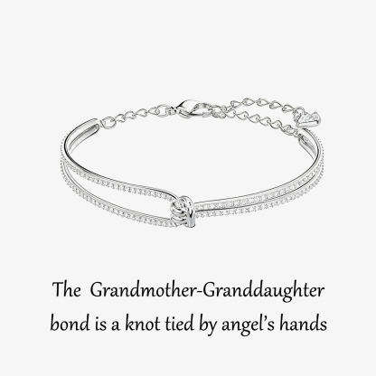 Grandmother And Granddaughter Forever Linked Together Bracelet