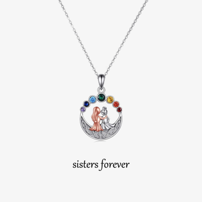 For Sisters- Our friendship is endless Necklace