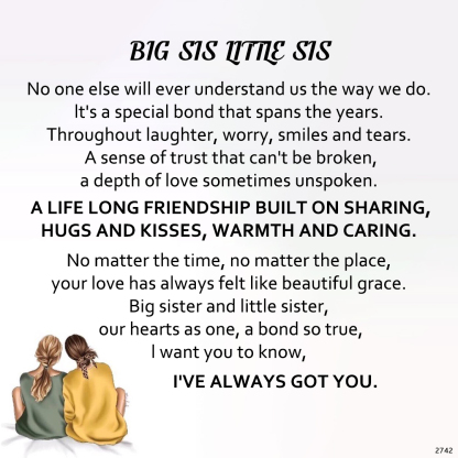 To My Sister - Always Us Ring