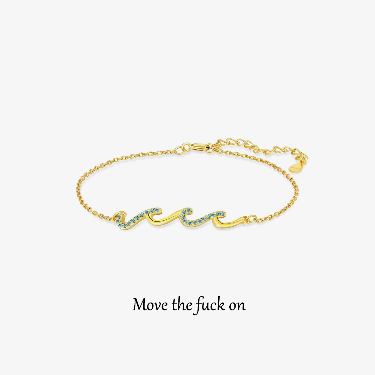 Move The Fuck On Wave Bracelet