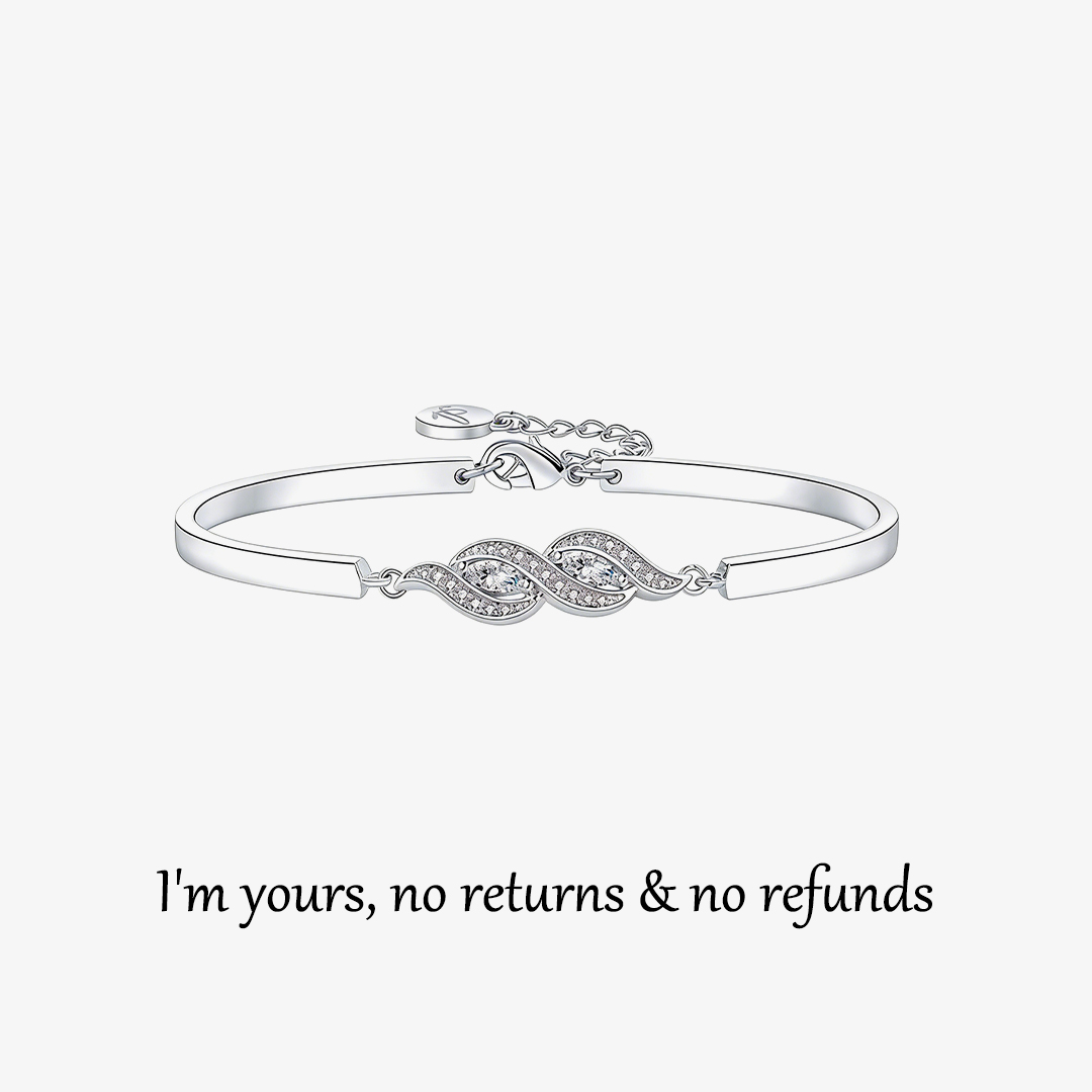 For Love - I'm yours no returns & no refunds Infinity Bracelet