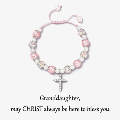 For Granddaughter- HAPPY EASTER Beaded Bracelet