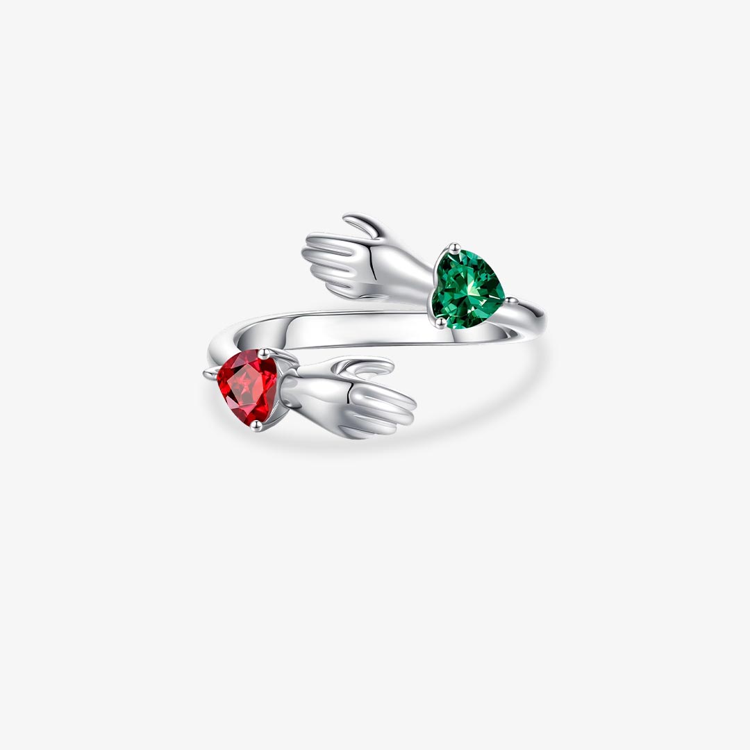 For Granddaughter - You Are Always In Mine Custom Birthstone Ring