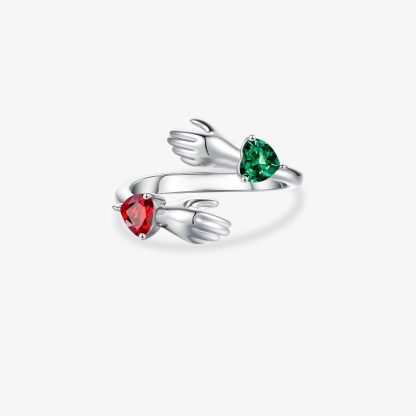 For Granddaughter - You Are Always In Mine Custom Birthstone Ring