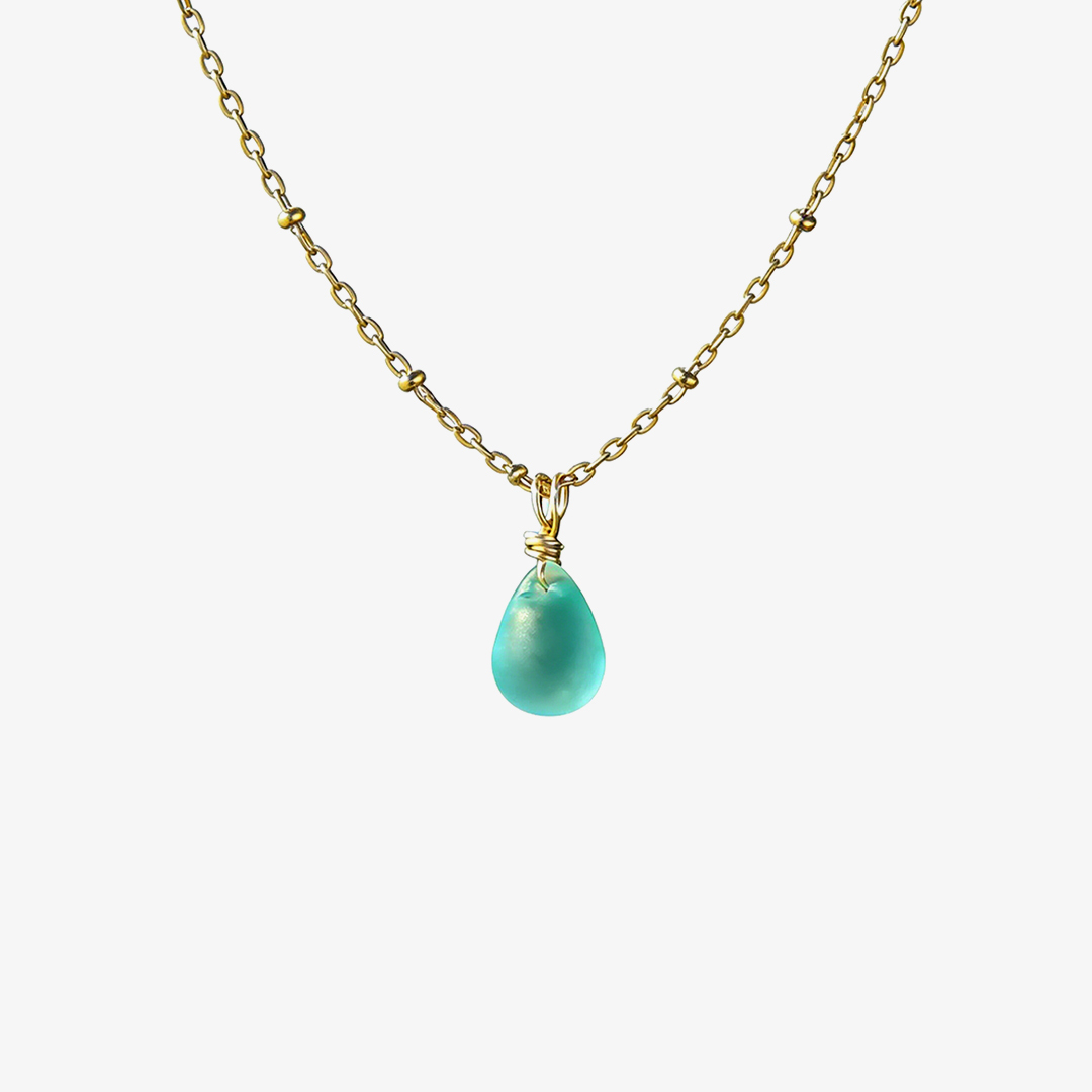 For Friends - Salty Soul Sister Sea Glass Necklace