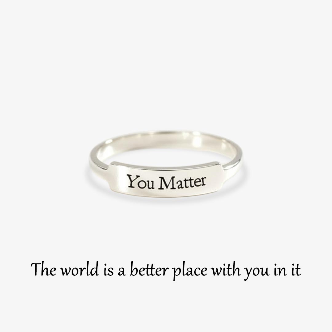 Mental Health Awareness Month Ring