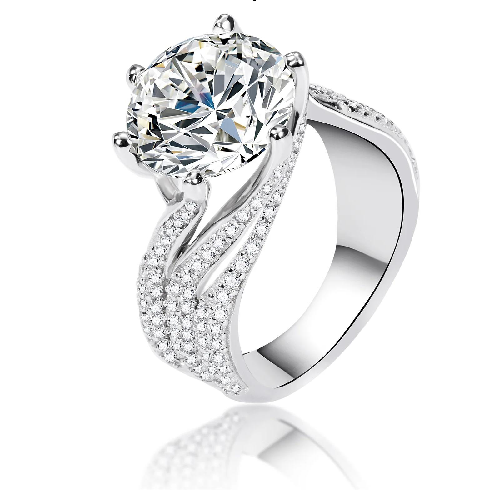 Iridescent Center Stone Ring