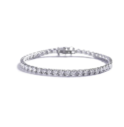 Pave Diamond Tennis Bracelet