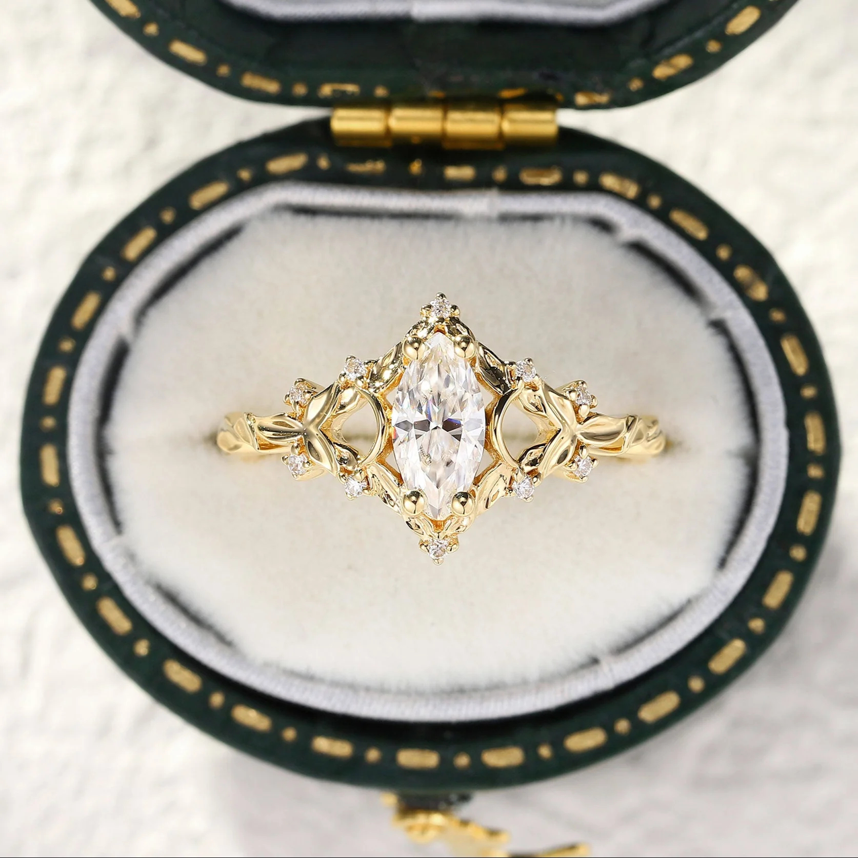 Moonlight Diamond Ring