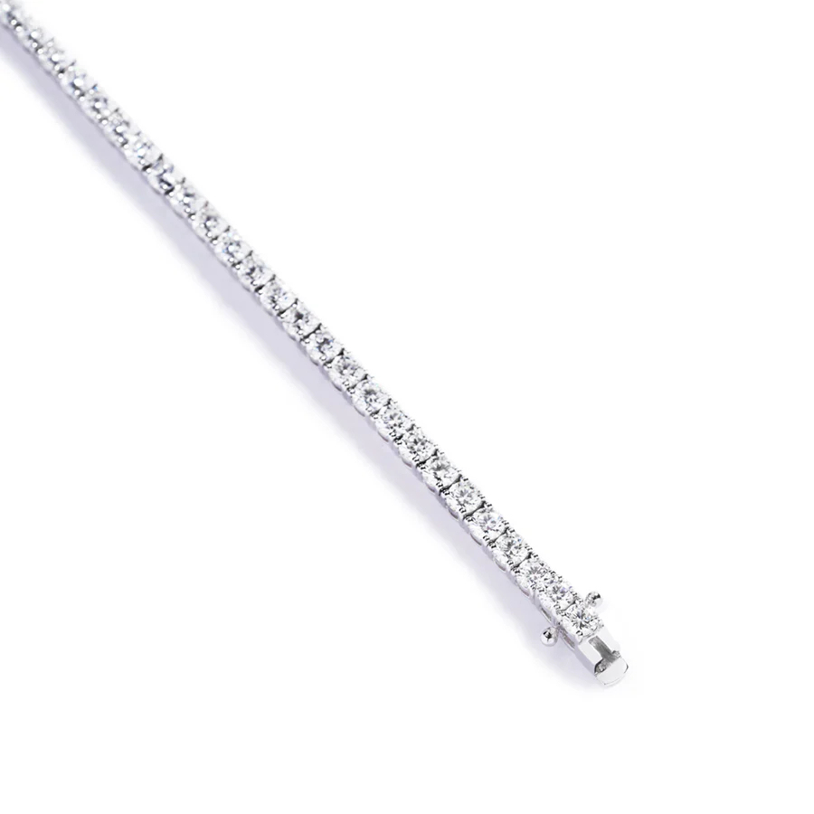 Pave Diamond Tennis Bracelet
