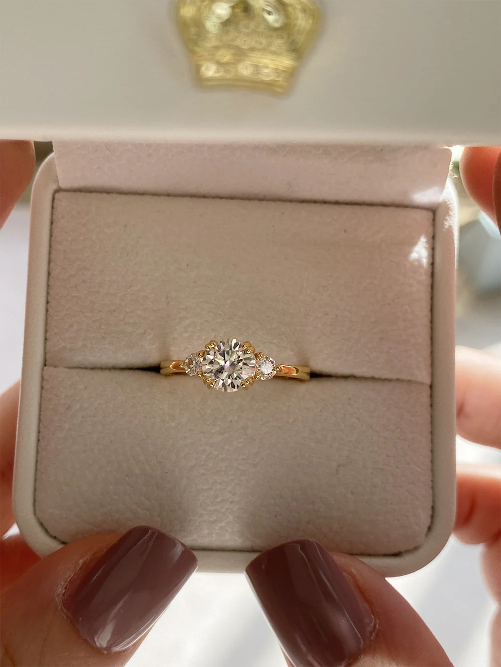 Gold Trilogy Diamond Ring