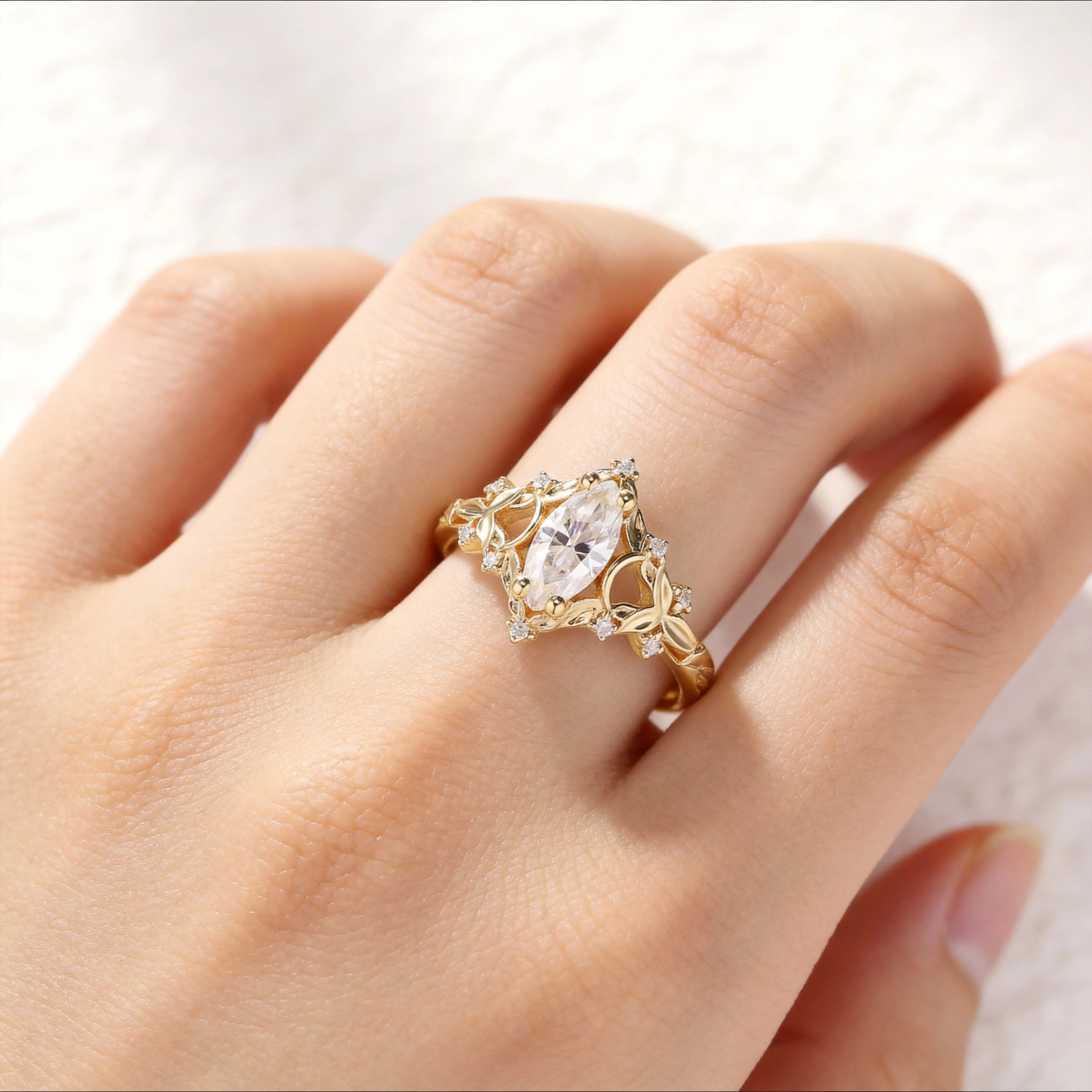 Moonlight Diamond Ring