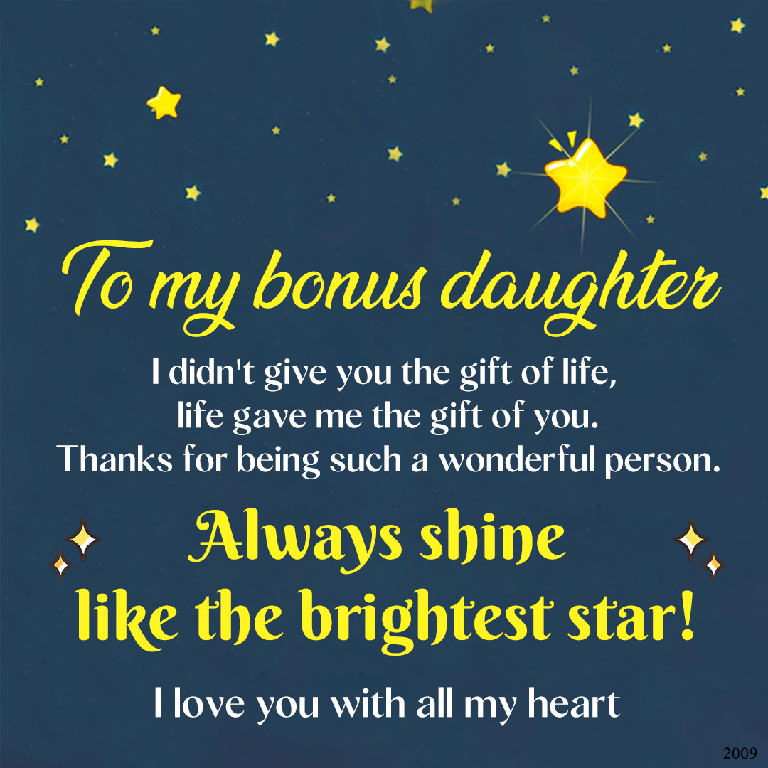 For Bonus Daughter - Always Shine Like The Brightest Star Star Pendant Necklace